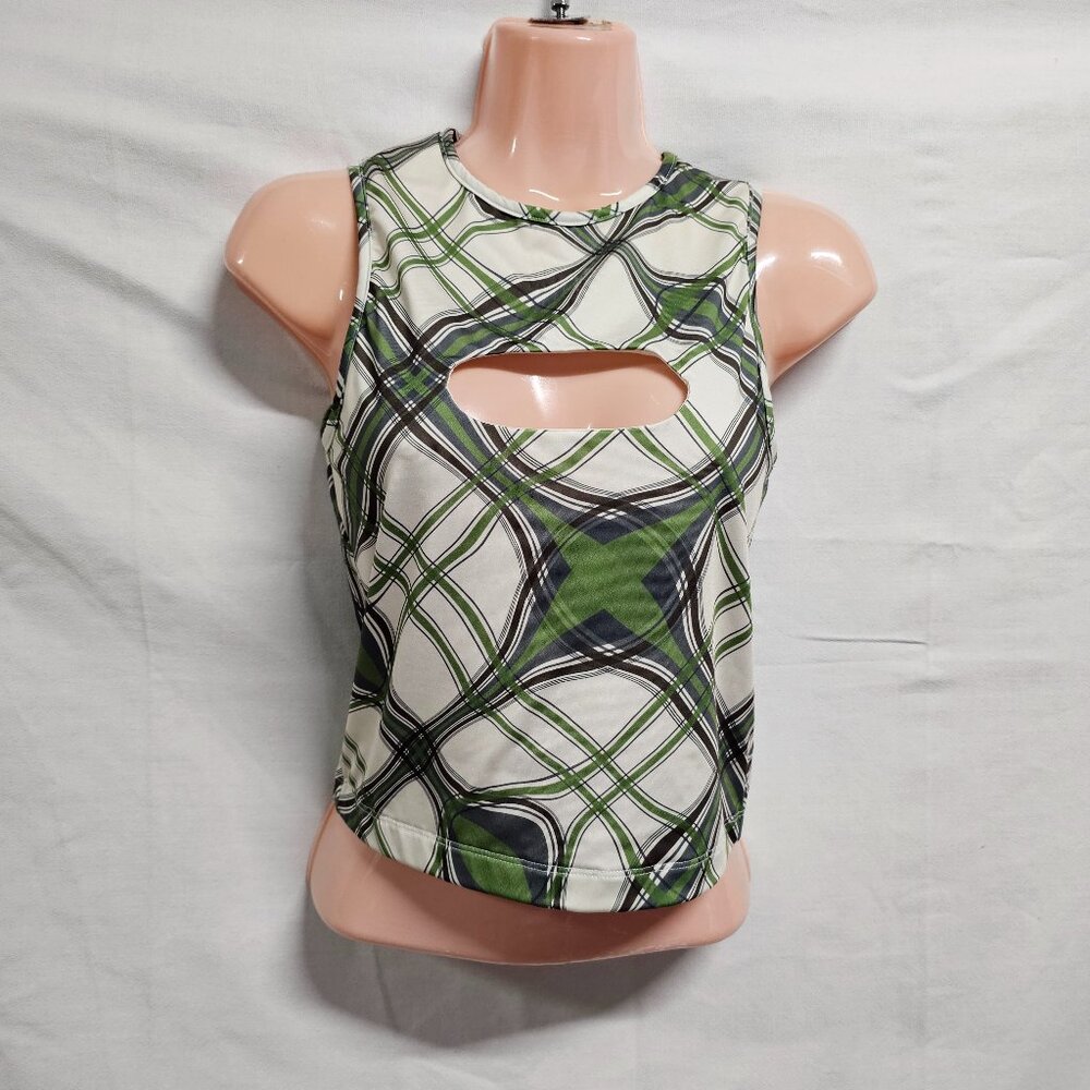 Mimchik Sleeveless Short Top Women Size M